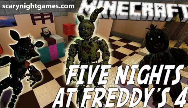 Five Nights at Freddy's 4 Minecraft Map