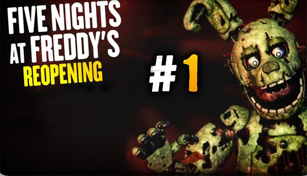 Five Nights At Freddy's Reopening